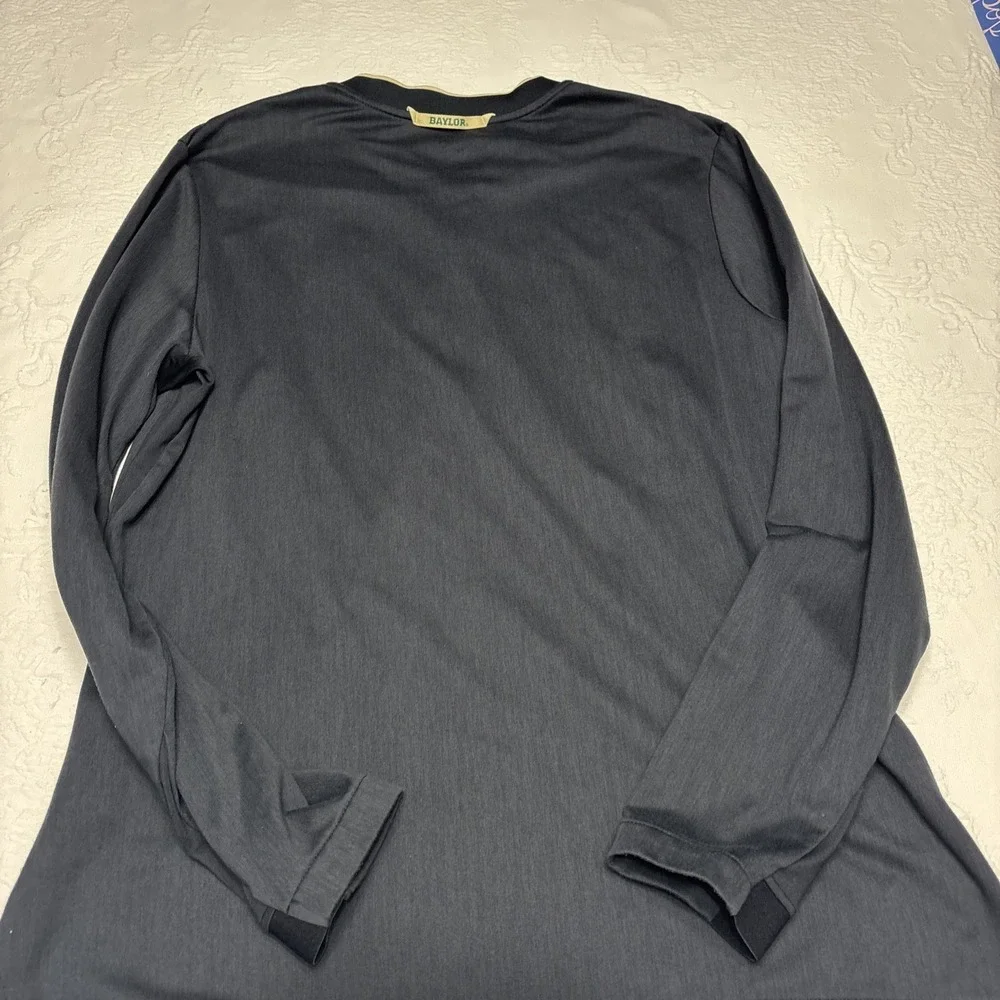 Nike Baylor University Bears Baseball 1/4 Zip Pullover Men's Size L Dri Fit EUC